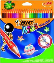 Värvipliiatsid Bic Evolution, 24 tk