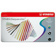 Värvilised akvarellpliiatsid Stabilo Arty, 12 tk