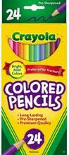 Värvipliiatsid Crayola, 24 tk