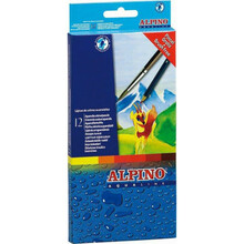 Värvipliiatsid Alpino Aqualine, 12 värvi