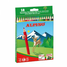 Värvipliiatsid Alpino, 18 värvi