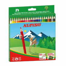 Värvipliiatsid Alpino, 1AAL010658, 24 tk