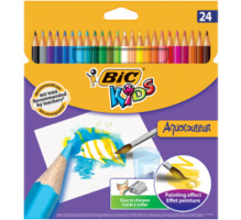 Värvipliiatsid Bic Aquacouleur, 24 värvi komplekt