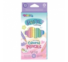 Värvipliiatsid Colorino Pastel 80813PTR, 10 pastelltooni