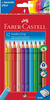 Akvarellpliiatsid Faber-Castell Grip Jumbo, 110912, 12 värvi