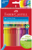 Akvarellpliiatsid Faber-Castell Colour Grip, 36 värvi
