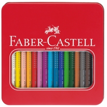 Akvarellpliiatsid Faber-Castell Grip Jumbo, 110916, 16 värvi