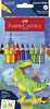 Akvarellpliiatsid Faber-Castell Jumbo Grip Dinosaur, 110922, 10 värvi
