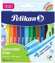 Viltpliiatsid Pelikan Colorella Star, 12 värvi
