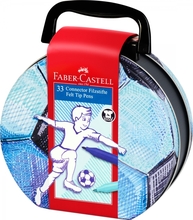 Viltpliiatsite komplekt Faber-Castell Football, 33 värvi