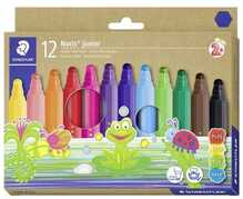 Viltpliiatsid Staedtler Noris Junior 329 C12, 12 tk