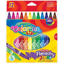 Vildikad Colorino Kids Jumbo, 12 värvi, mahapestavad