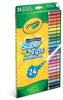 Pestavad viltpliiatsid Crayola Super Tips, 24 tk, 7551