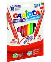 Kahepoolsed viltpliiatsid Carioca Birello CAR41457, 12 värvi