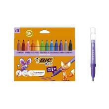 Viltpliiatsid Bic Kids Jumbo Comfort BC PUD 517250, 12 värvi