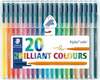 Viltpliiatsid Staedtler Triplus Color, 20 tk