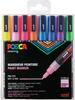 Markerid Posca PC3M, säravad värvid, 8 tk