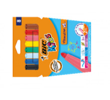 Viltpliiatsid Bic Visa Color XL, 8 värvi komplekt