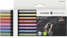 Viltpliiatsite komplekt Schneider Paint-lt 020, 1-2 mm, 8 tk