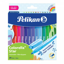 Viltpliiatsid Pelikan Colorella Star, 24 tk