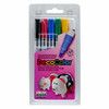 Markerid erinevate pindade kaunistamiseks Marvy Decocolor Paint Marker Fine 200-6A Primary, 6 tk