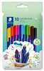 Viltpliiatsid STAEDTLER Fasermaler triplus color, 10 tk