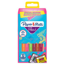 Viltpliiatsid Papermate Flair Retro Mix medium (0,7 mm), 16 tk