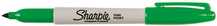 Püsimarker Sharpie Fine Point, roheline, 1 mm, 12 tk