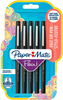 Viltpliiatsid Paper Mate Flair, M, must, 5 tk