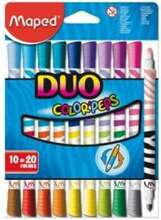 Viltpliiatsid Maped ColorPeps Duo, 20 värvi
