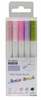 Viltpliiatsid Marvy Artist Brush 1100-5N Botanical, 5 tk