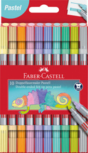 Viltpliiatsid Faber-Castell, 10 pastelltooni