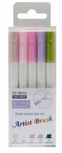 Viltpliiatsid Marvy Artist Brush 1100-5N Botanical, 5 tk