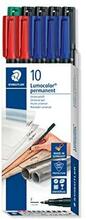 Markerid Staedtler Universalstift Lumocolor F, 10 tk
