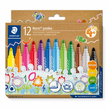Viltpliiatsid Staedtler Noris Jumbo, 12 tk