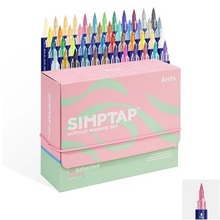 Akrüülmarkerid Arrtx Simptap, 48 tk