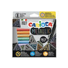 Viltpliiatsid Carioca Metallic Fine, 8 värvi