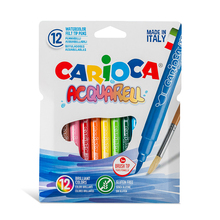 Akvarellmarkerid Universal Carioca, 12 värvi