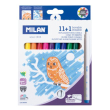 Viltpliiatsid Milan, 80093, 12 värvi