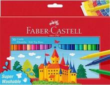 Viltpliiatsid Faber-Castell Castle, 50 värvi