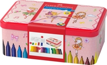 Viltpliiatsid Faber-Castell Connector Ballerina, 33 värvi