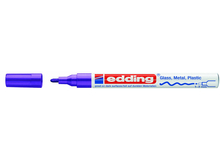 Marker Edding 750, lilla, 2-4 mm
