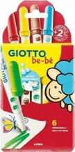 Markerid Giotto Be-Be, 6 värvi, F478100