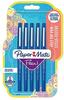 Viltpliiatsid Paper Mate Flair, sinine, 5 tk
