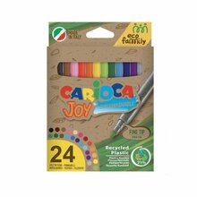 Viltpliiatsid Carioca Joy Ecofamily, 24 tk