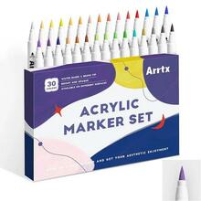 Akrüülmarkerid Arrtx, 30 värvi