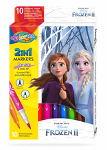 Viltpliiatsid Colorino Disney Frozen, 91055PTR, 10 värvi