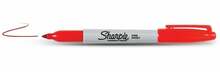 Valge tahvli marker Sharpie Fine Tip, punane