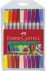 Kahepoolne vildikas Faber-Castell 151119, 20 värvi
