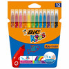 Viltpliiatsid Bic Kids Couleur, 12 tk